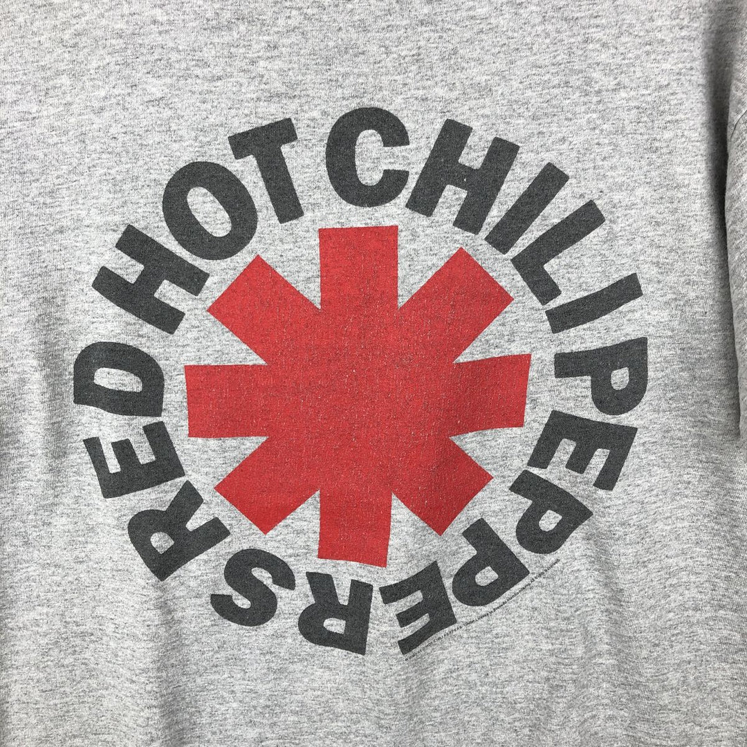 ALSTYLE RED HOT CHILI PEPPERS Band T-Shirt, Men's Size Medium unclear gray type Vintage Second Hand