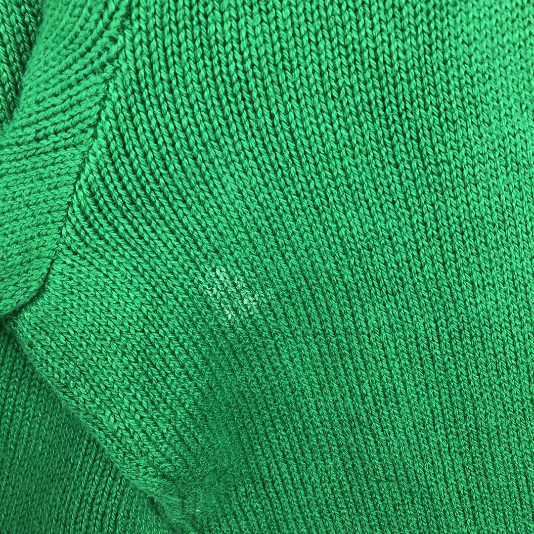 Ralph Lauren POLO by Ralph Lauren Pima cotton knit sweater, men's size M Pima Cotton green type Vintage Second Hand