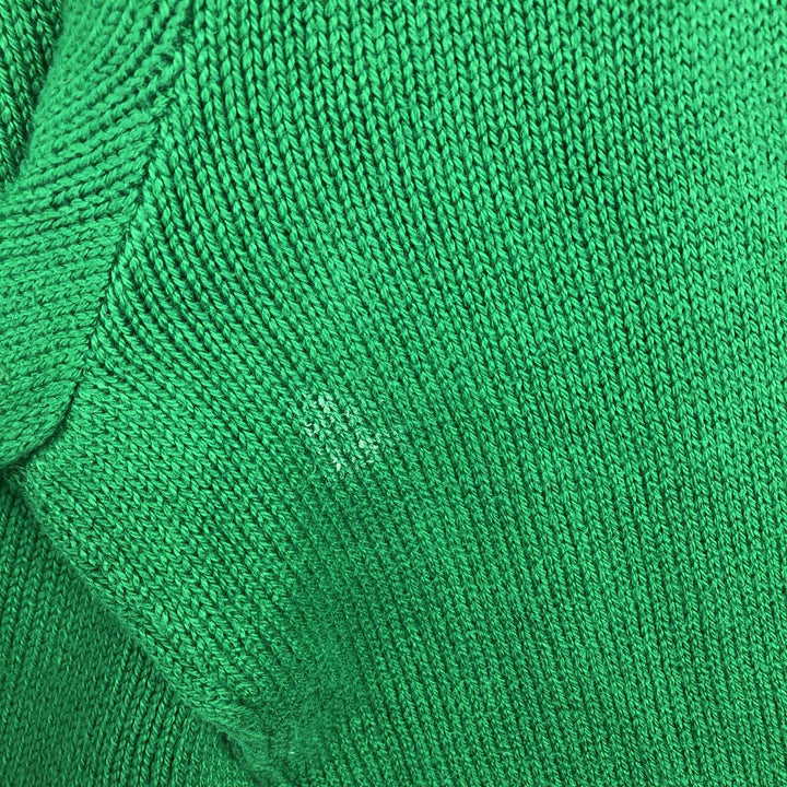 Ralph Lauren POLO by Ralph Lauren Pima cotton knit sweater, men's size M Pima Cotton green type Vintage Second Hand