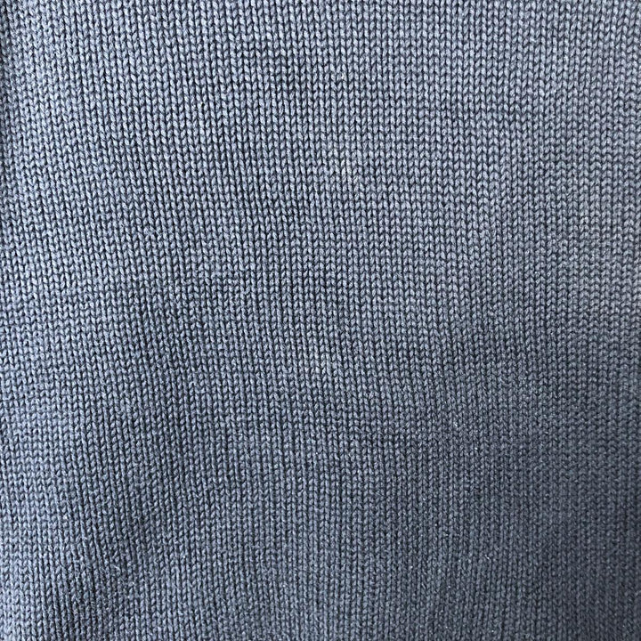Ralph Lauren POLO by Ralph Lauren Cotton Knit Sweater Men's L size cotton navy blue type Vintage Second Hand