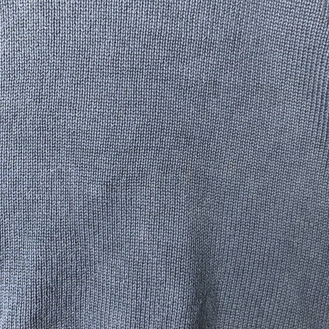 Ralph Lauren POLO by Ralph Lauren Cotton Knit Sweater Men's L size cotton navy blue type Vintage Second Hand