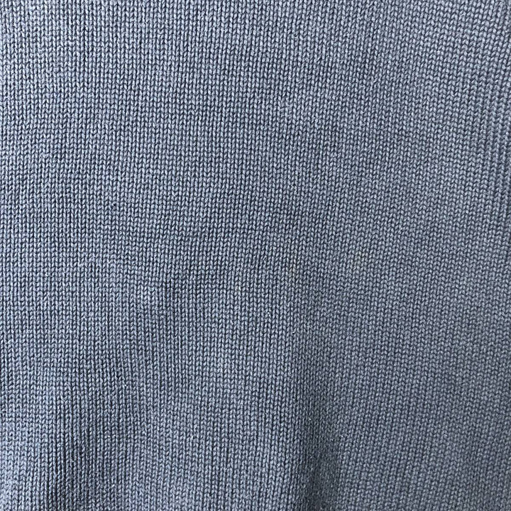 Ralph Lauren POLO by Ralph Lauren Cotton Knit Sweater Men's L size cotton navy blue type Vintage Second Hand