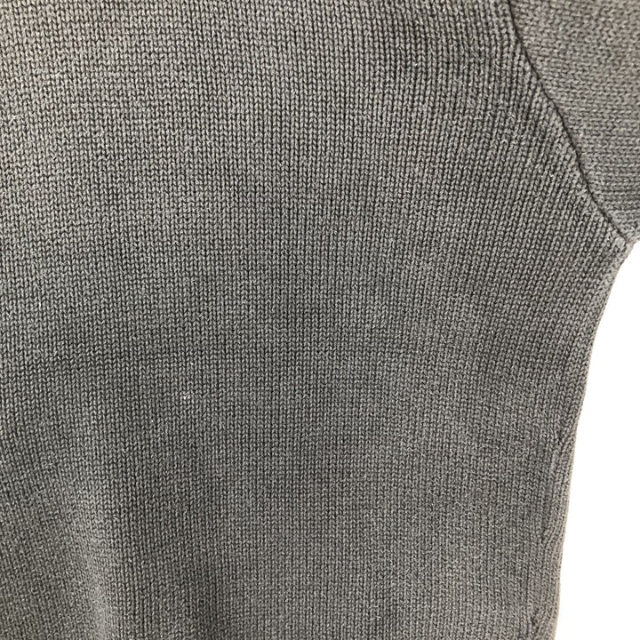 Ralph Lauren POLO by Ralph Lauren Cotton Knit Sweater Men's L size cotton black type Vintage Second Hand