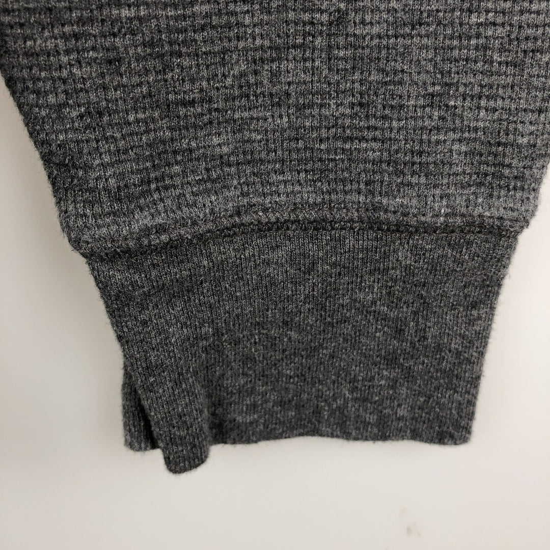 Ralph Lauren POLO RALPH LAUREN Thermal Long T-shirt Waffle Men's XL cotton gray type Vintage Second Hand