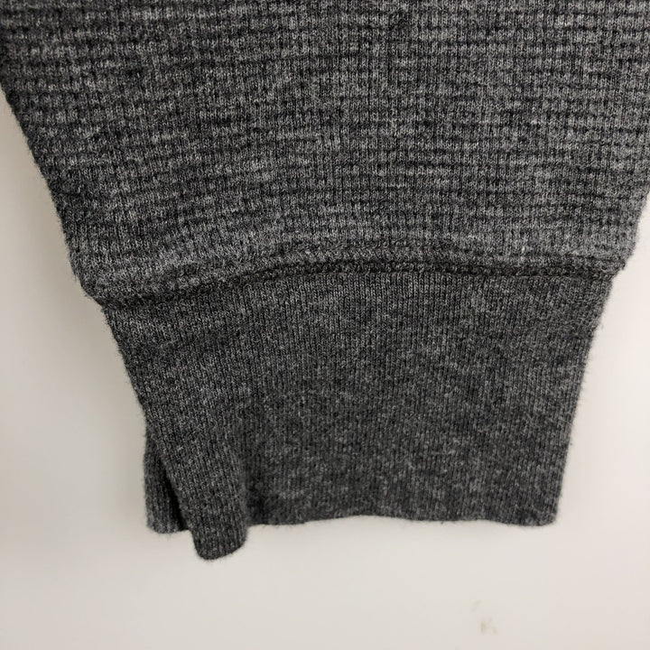 Ralph Lauren POLO RALPH LAUREN Thermal Long T-shirt Waffle Men's XL cotton gray type Vintage Second Hand