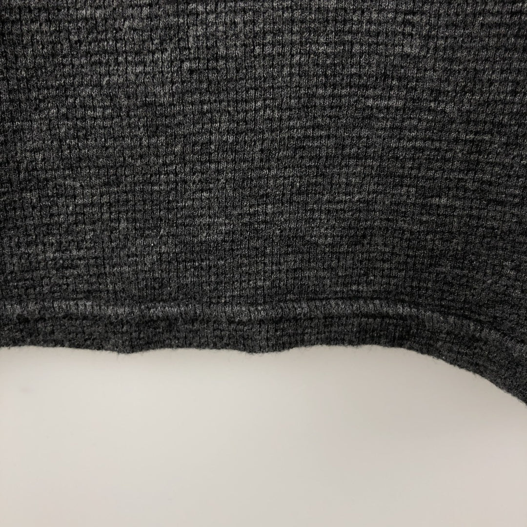 Ralph Lauren POLO RALPH LAUREN Thermal Long T-shirt Waffle Men's XL cotton gray type Vintage Second Hand
