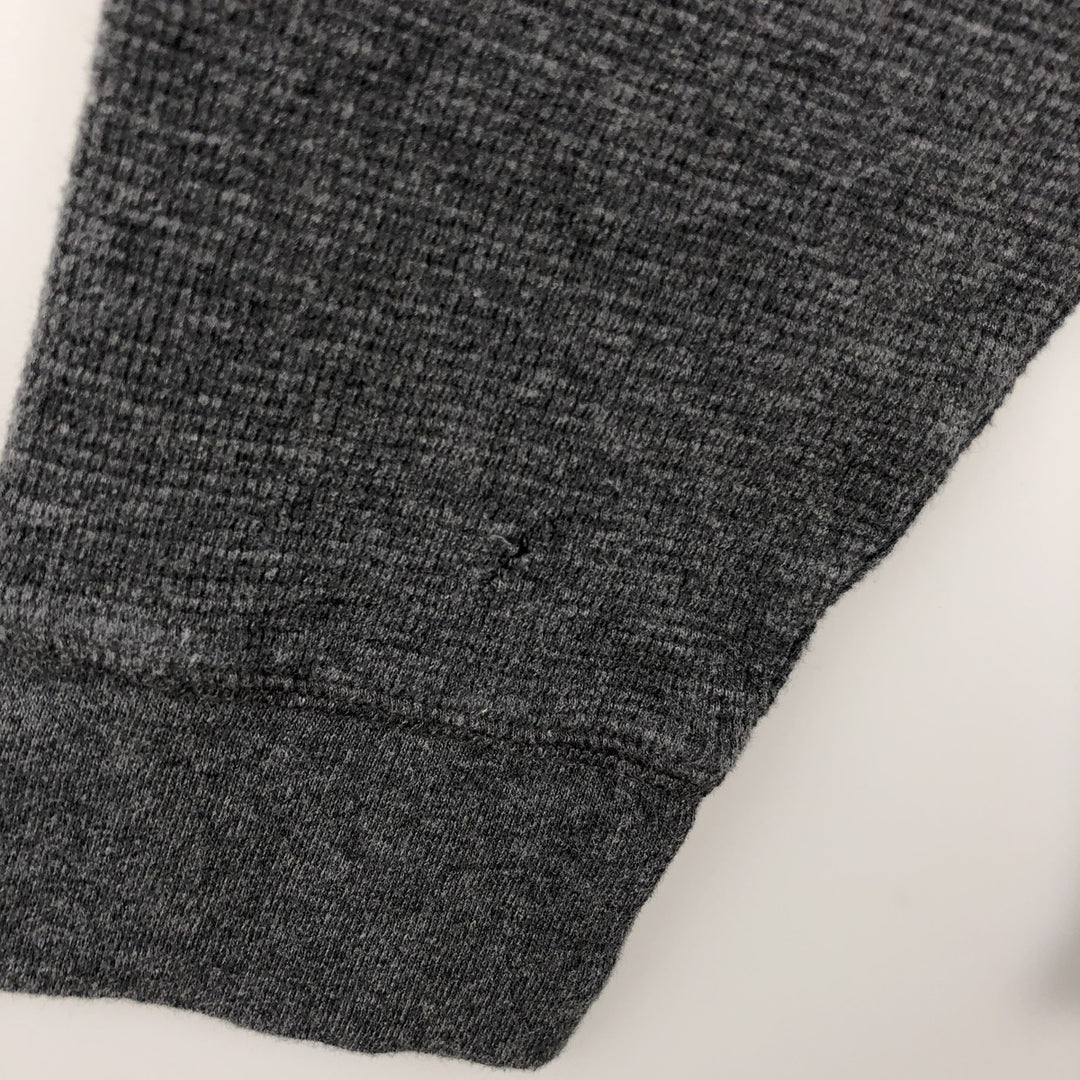 Ralph Lauren POLO RALPH LAUREN Thermal Long T-shirt Waffle Men's XL cotton gray type Vintage Second Hand