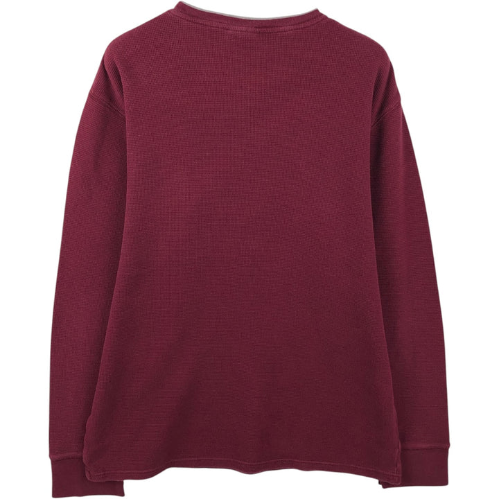 Ralph Lauren POLO RALPH LAUREN SLEEPWEAR Thermal Long T-Shirt, Men's XL cotton red type Vintage Second Hand