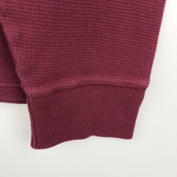 Ralph Lauren POLO RALPH LAUREN SLEEPWEAR Thermal Long T-Shirt, Men's XL cotton red type Vintage Second Hand