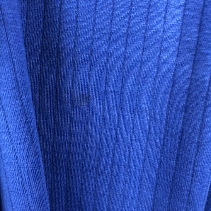 Ralph Lauren POLO by Ralph Lauren Ribbed Long-Sleeve T-Shirt (Men's Size L) cotton blue type Vintage Second Hand