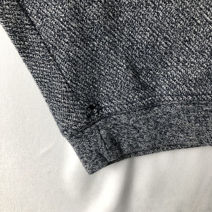 Ralph Lauren CHAPS Long-Sleeve Polo Shirt, Men's Size XL (approx.) cotton gray type Vintage Second Hand