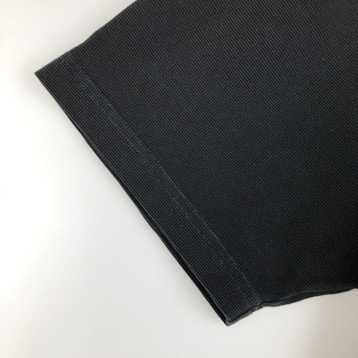 Lacoste LACOSTE SPORT Piqué Short-Sleeve Striped T-Shirt, Size 5 (Equivalent to Men's L) cotton black type Vintage Second Hand