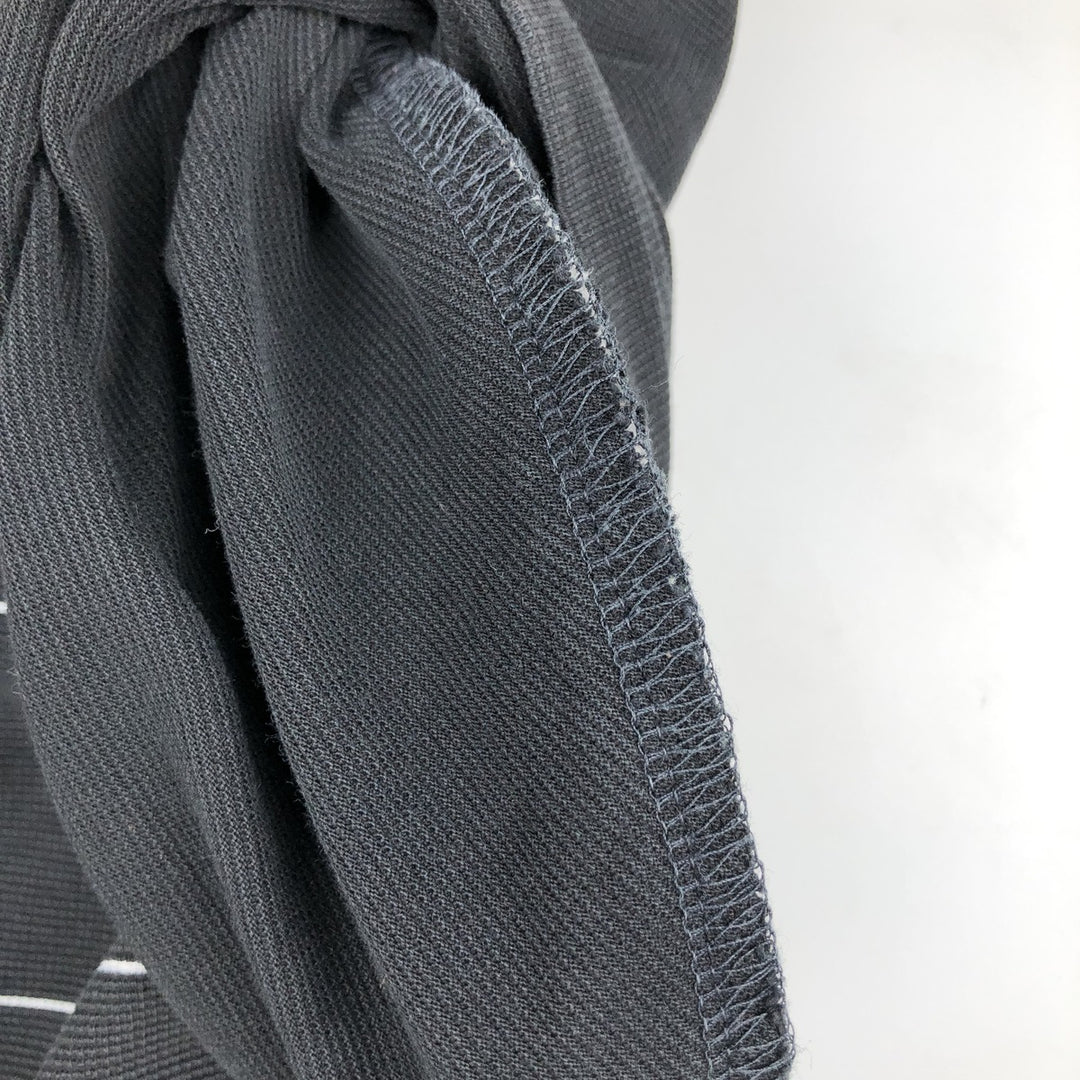 Lacoste LACOSTE SPORT Piqué Short-Sleeve Striped T-Shirt, Size 5 (Equivalent to Men's L) cotton black type Vintage Second Hand