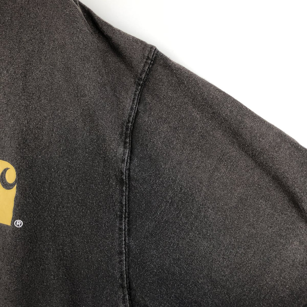 Carhartt Loose Fit Short Sleeve Logo T-Shirt, Men's Size XL (approx.) cotton black type Vintage Second Hand