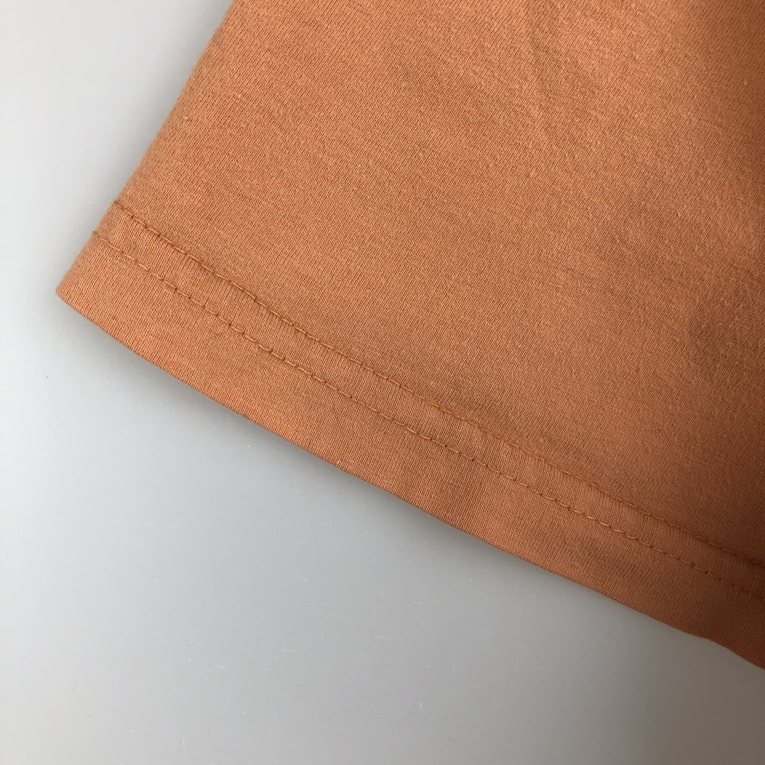 Ralph Lauren POLO by Ralph Lauren short sleeve one point logo T-shirt men's M size cotton orange type Vintage Second Hand