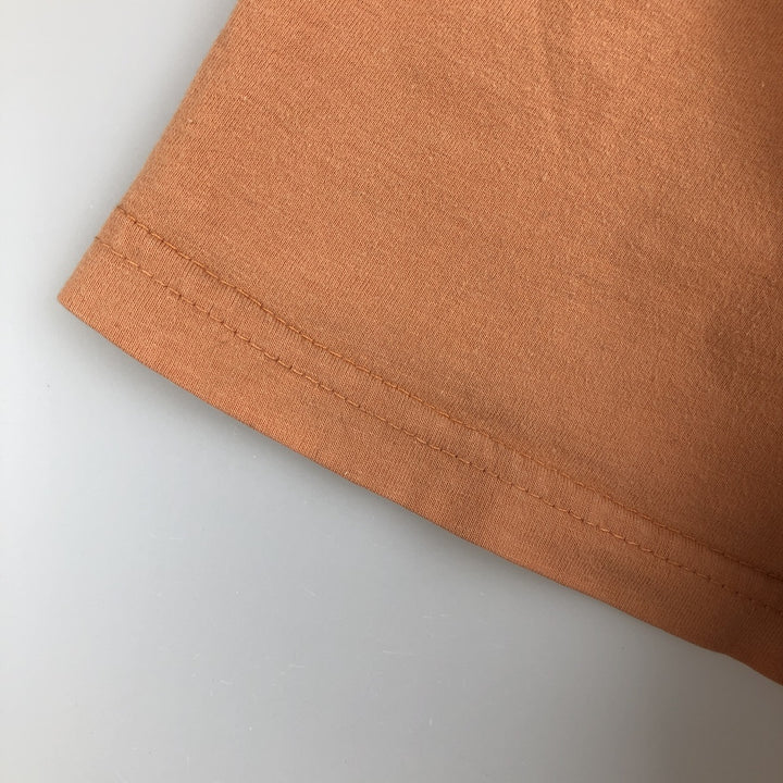 Ralph Lauren POLO by Ralph Lauren short sleeve one point logo T-shirt men's M size cotton orange type Vintage Second Hand
