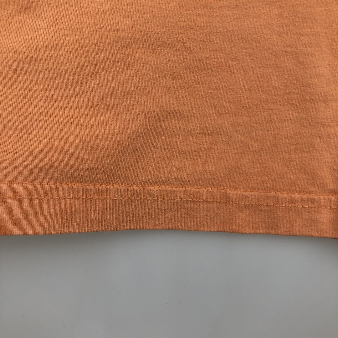 Ralph Lauren POLO by Ralph Lauren short sleeve one point logo T-shirt men's M size cotton orange type Vintage Second Hand