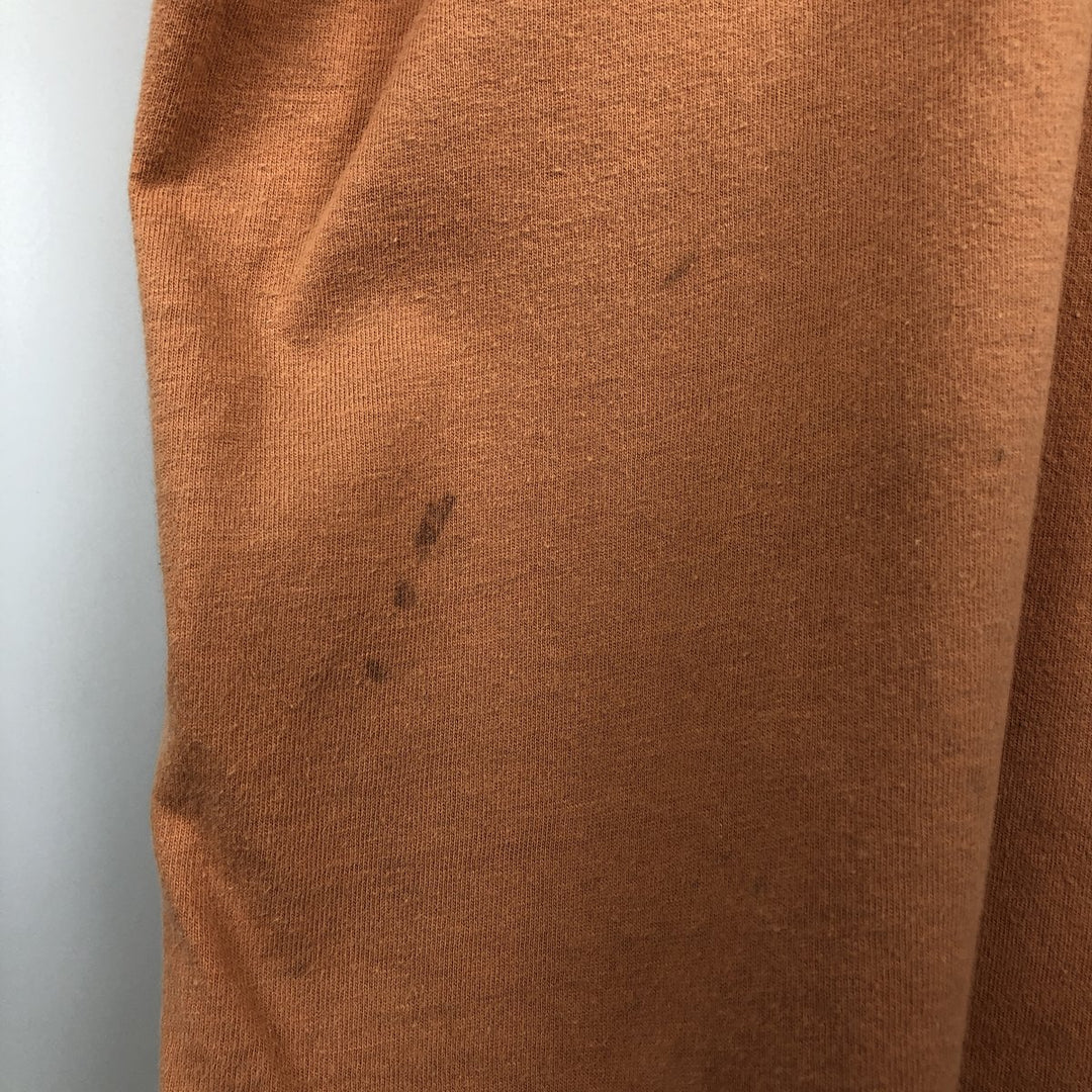 Ralph Lauren POLO by Ralph Lauren short sleeve one point logo T-shirt men's M size cotton orange type Vintage Second Hand