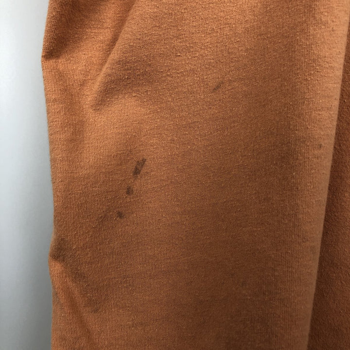 Ralph Lauren POLO by Ralph Lauren short sleeve one point logo T-shirt men's M size cotton orange type Vintage Second Hand