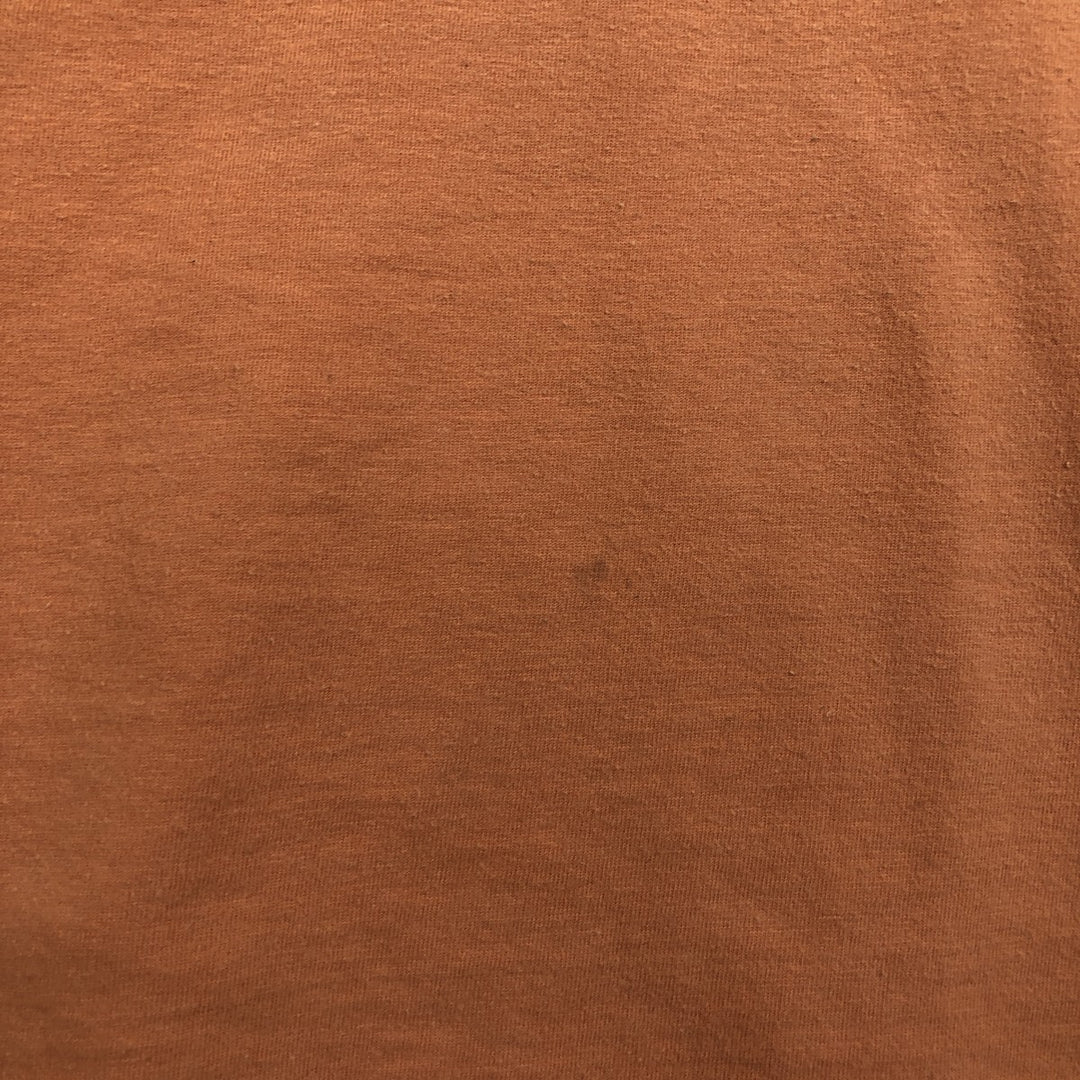 Ralph Lauren POLO by Ralph Lauren short sleeve one point logo T-shirt men's M size cotton orange type Vintage Second Hand