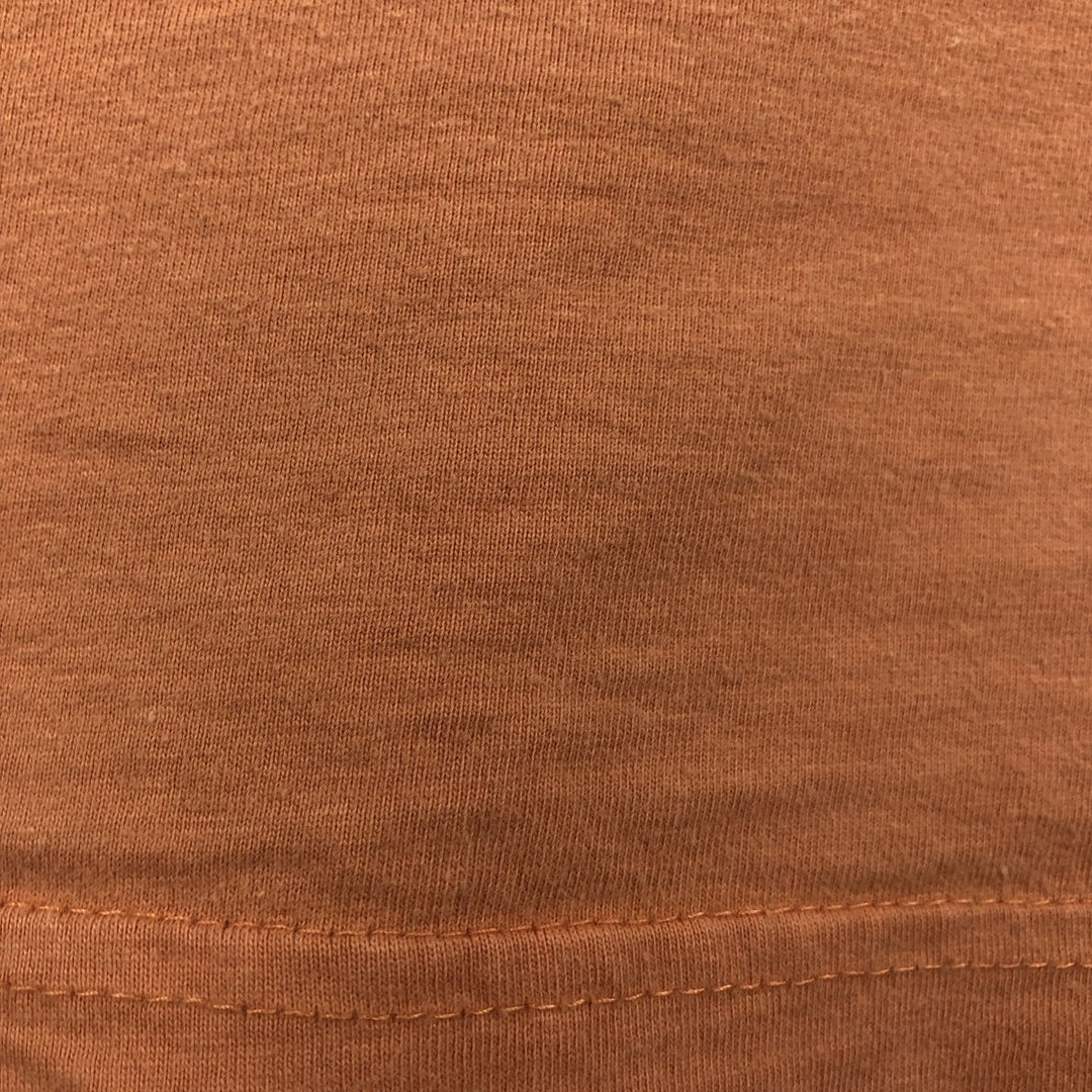 Ralph Lauren POLO by Ralph Lauren short sleeve one point logo T-shirt men's M size cotton orange type Vintage Second Hand
