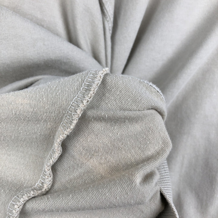 Eddie Bauer Henley neck short-sleeved T-shirt, men's size XL. cotton Beige type Vintage Second Hand