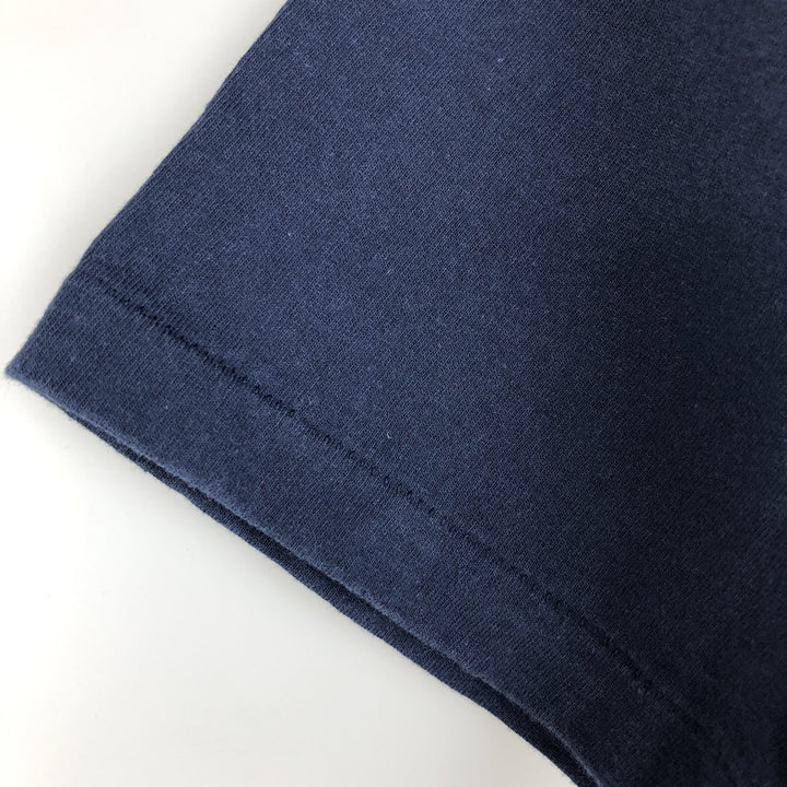 Dickies short-sleeved pocket t-shirt, made in the USA, men's size L equivalent. cotton navy blue type Vintage Second Hand