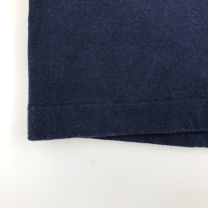 Dickies short-sleeved pocket t-shirt, made in the USA, men's size L equivalent. cotton navy blue type Vintage Second Hand