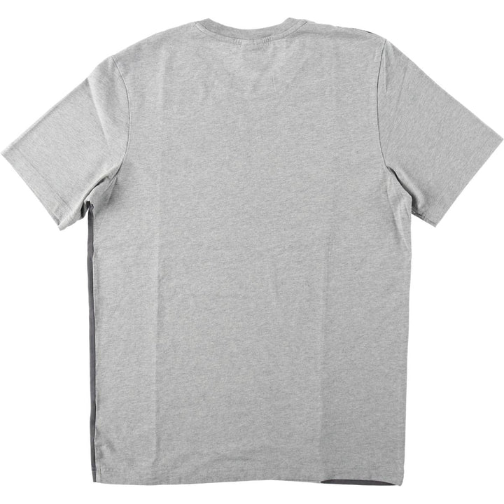 Nike AIR logo print T-shirt, men's size M (approx.) cotton gray type Vintage Second Hand