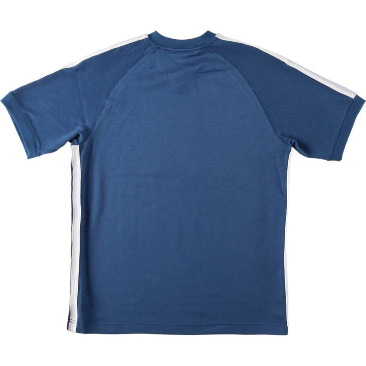 2000'S Nike V-neck T-shirt, men's size L (approx.) cotton blue type Vintage Second Hand