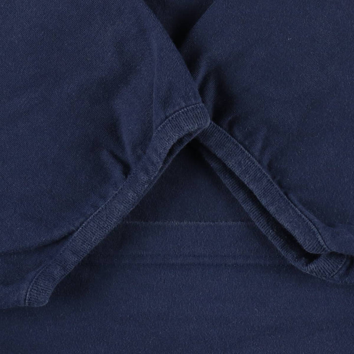 Nike One Point Logo T-shirt, Men's Size L cotton navy blue type Vintage Second Hand