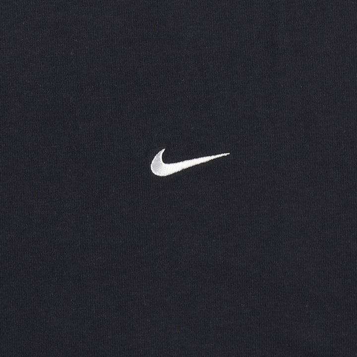 Nike One Point Logo T-shirt, Men's M size cotton black type Vintage Second Hand