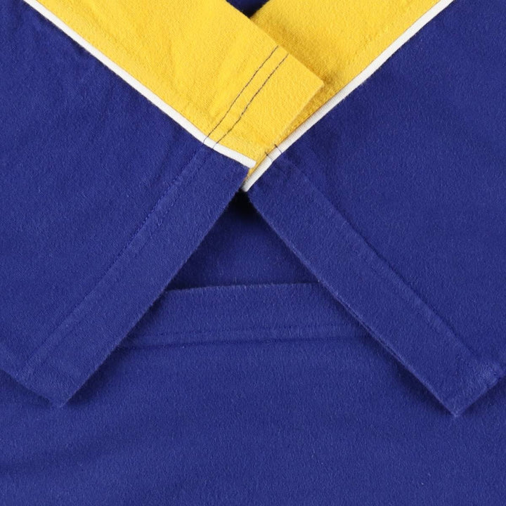 90'S Adidas T-shirt with a single logo, men's size M equivalent, vintage. cotton navy blue type Vintage Second Hand