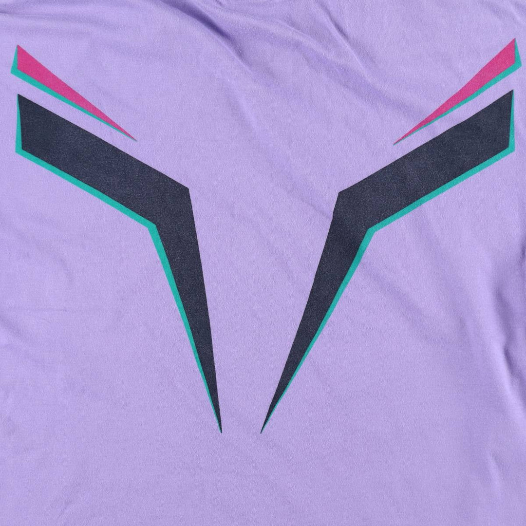 80s-90'S Adidas Trefoil Logo Print T-Shirt, Men's Size M (approx.), Vintage cotton purple type Vintage Second Hand