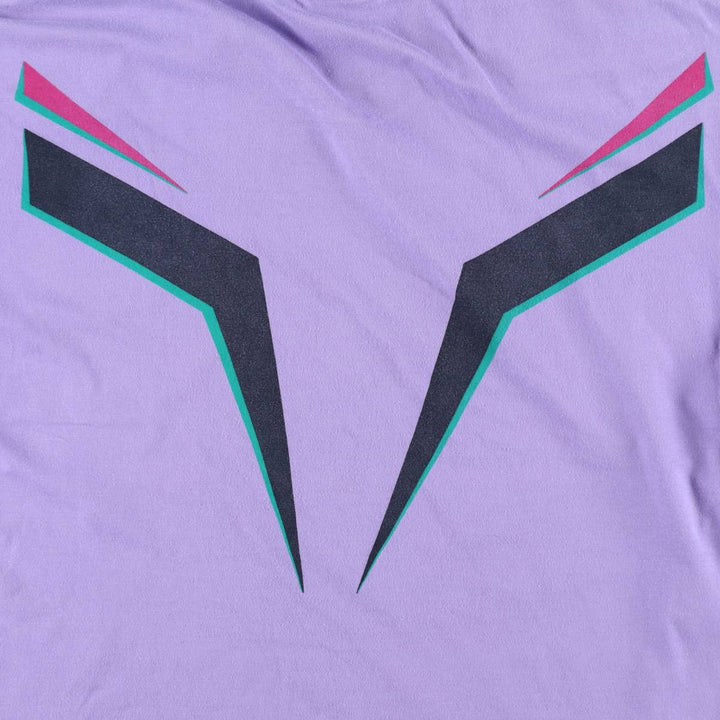 80s-90'S Adidas Trefoil Logo Print T-Shirt, Men's Size M (approx.), Vintage cotton purple type Vintage Second Hand