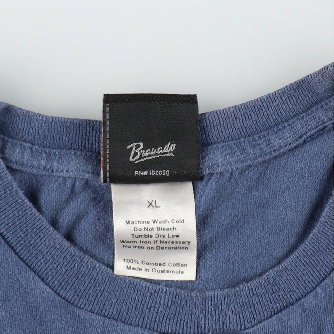 Harley-Davidson Dragon Pattern Motorcycle Bike T-shirt Men's XL cotton blue type Vintage Second Hand