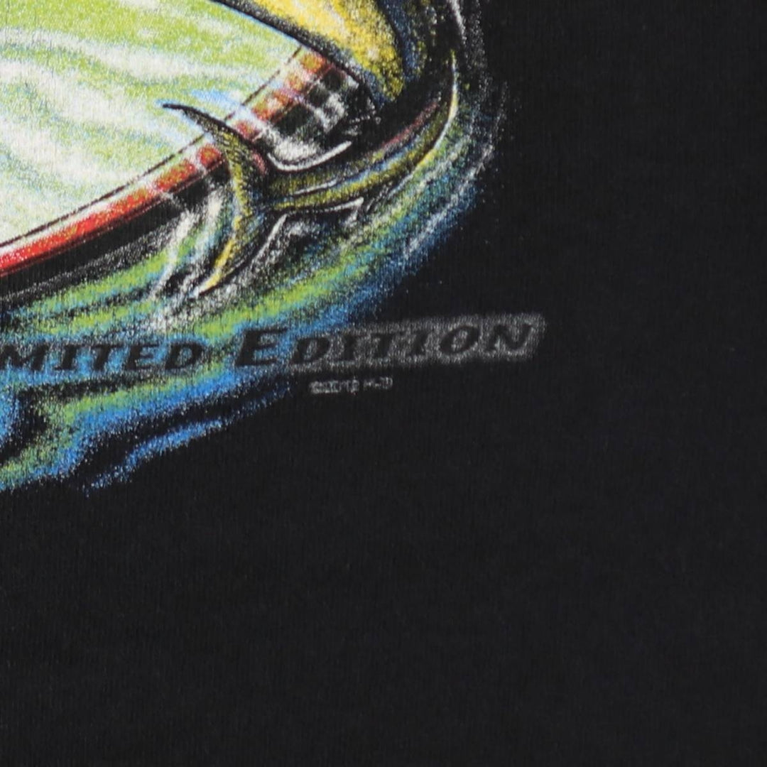 Harley-Davidson Eagle Pattern Motorcycle Bike T-shirt Men's XL unclear black type Vintage Second Hand