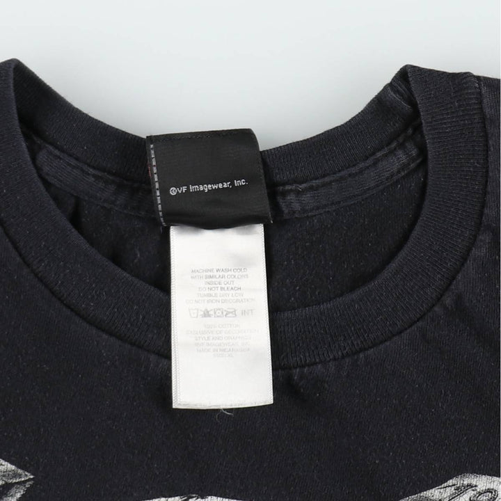 Harley-Davidson Eagle Pattern Motorcycle Bike T-shirt Men's XL cotton black type Vintage Second Hand