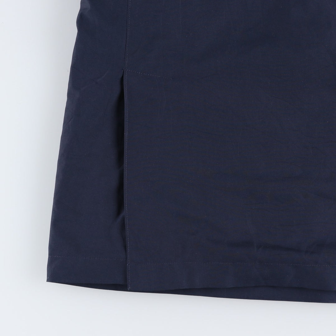 Burberry's Balmacaan Coat, Made in England, Women's Size L polyester navy blue type Vintage Second Hand