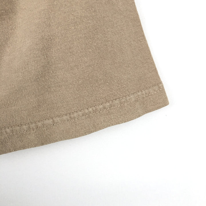 Ralph Lauren POLO by Ralph Lauren short sleeve one point logo T-shirt men's M size cotton Beige type Vintage Second Hand