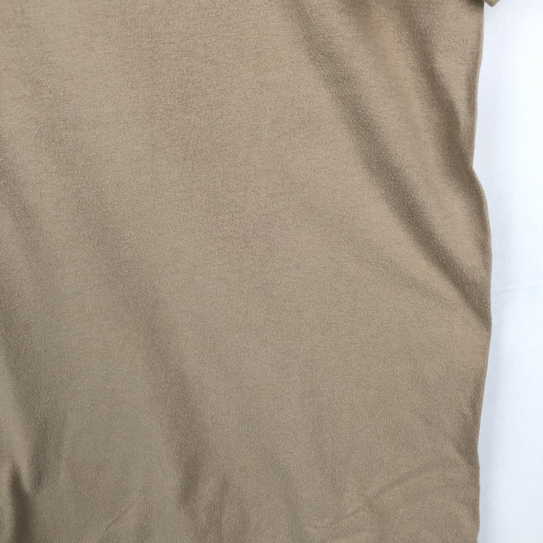 Ralph Lauren POLO by Ralph Lauren short sleeve one point logo T-shirt men's M size cotton Beige type Vintage Second Hand