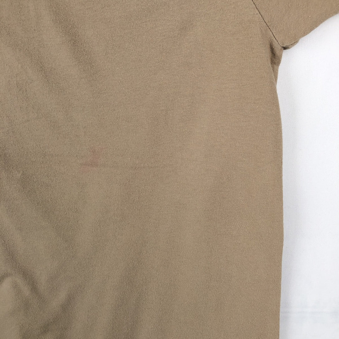 Ralph Lauren POLO by Ralph Lauren short sleeve one point logo T-shirt men's M size cotton Beige type Vintage Second Hand