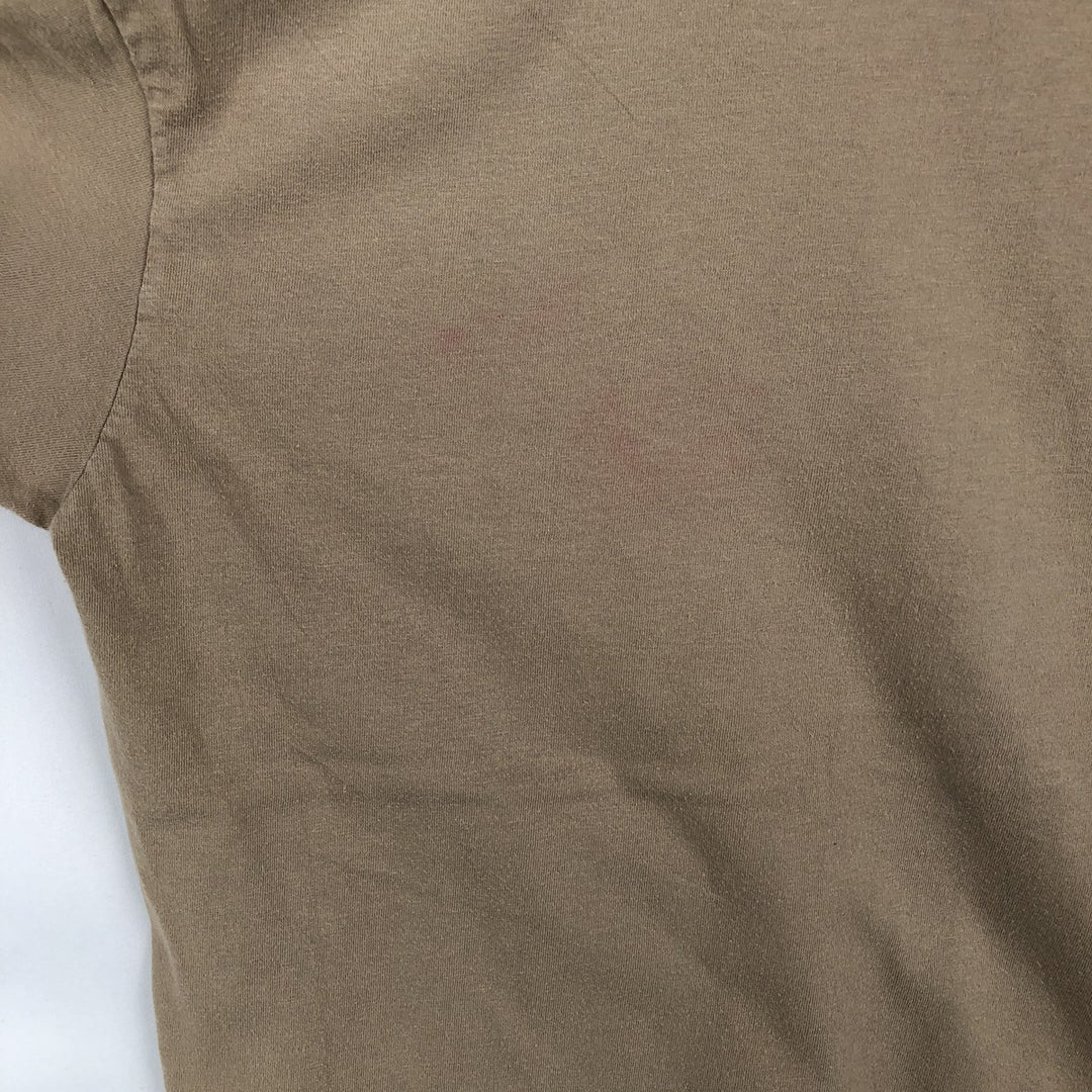 Ralph Lauren POLO by Ralph Lauren short sleeve one point logo T-shirt men's M size cotton Beige type Vintage Second Hand