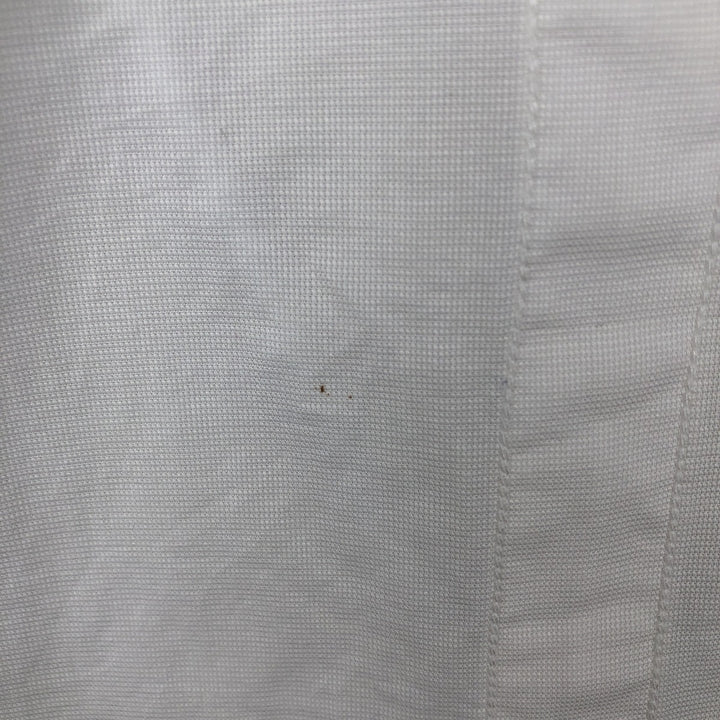 Fred Perry long-sleeved cotton shirt with hidden button-down collar, men's size L (approx.) cotton white type Vintage Second Hand