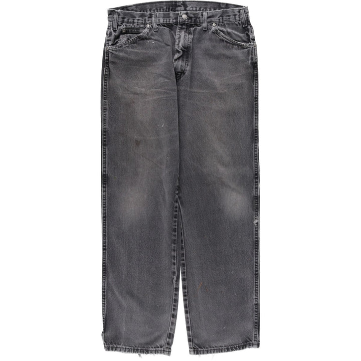 Dickies Black Denim Straight Leg Jeans, Men's Size W34 (approx.) cotton black type Vintage Second Hand