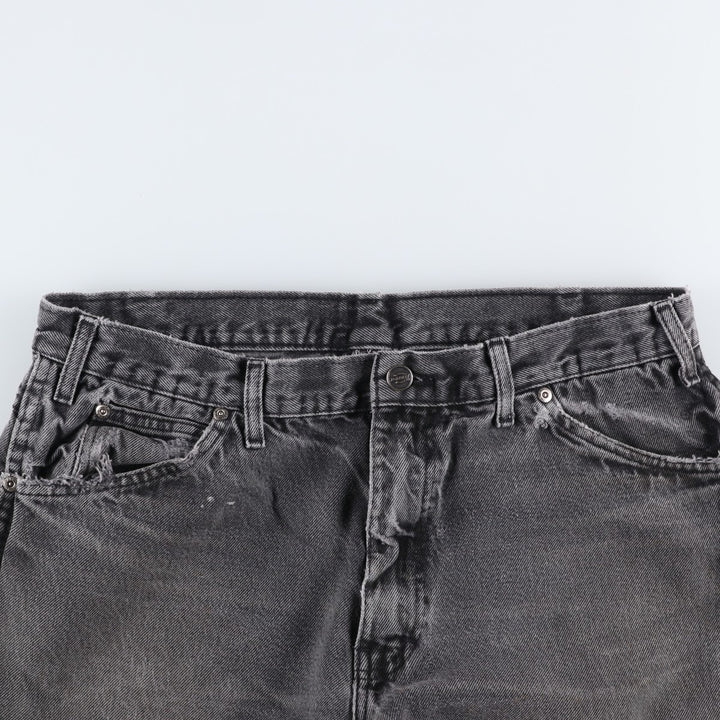 Dickies Black Denim Straight Leg Jeans, Men's Size W34 (approx.) cotton black type Vintage Second Hand