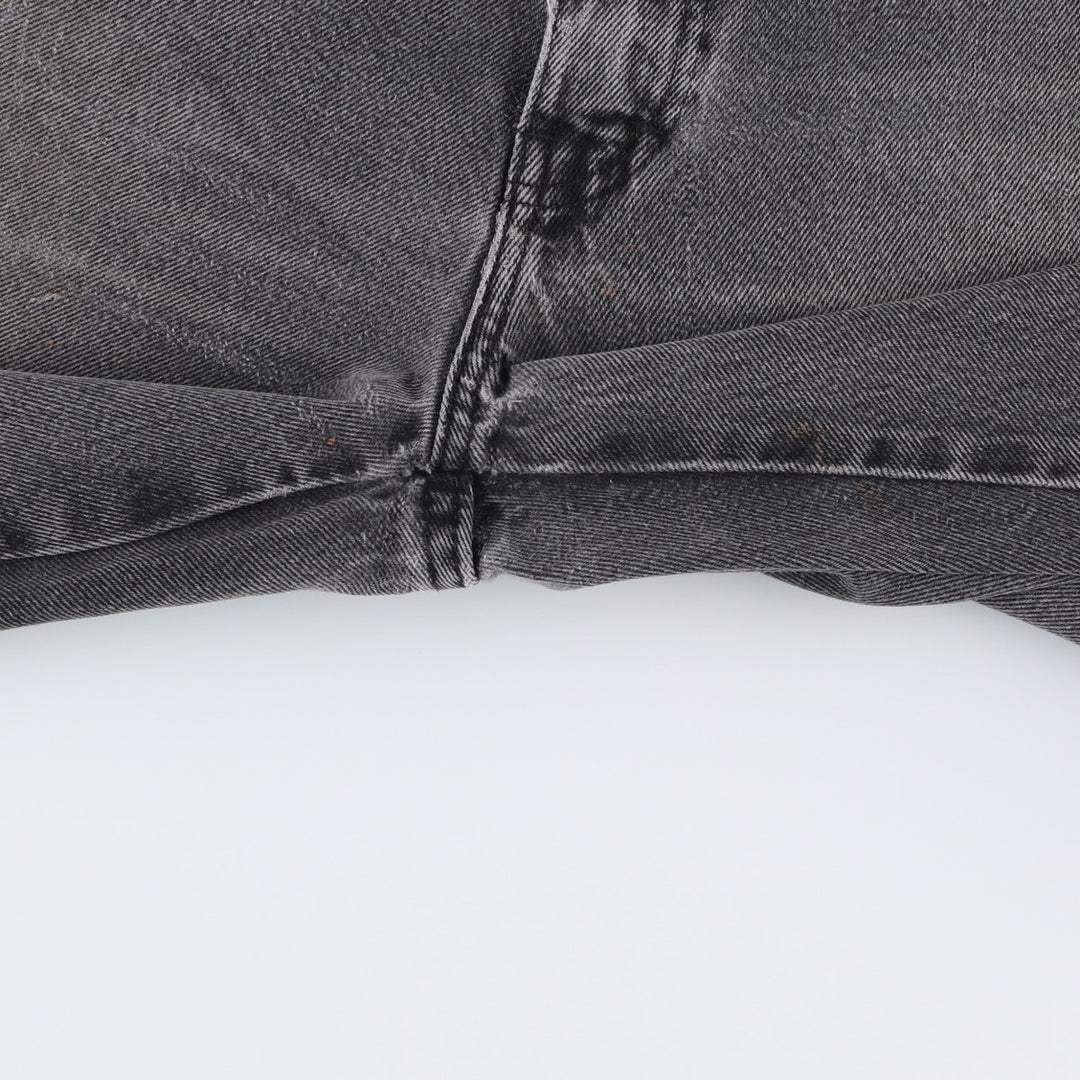 Dickies Black Denim Straight Leg Jeans, Men's Size W34 (approx.) cotton black type Vintage Second Hand