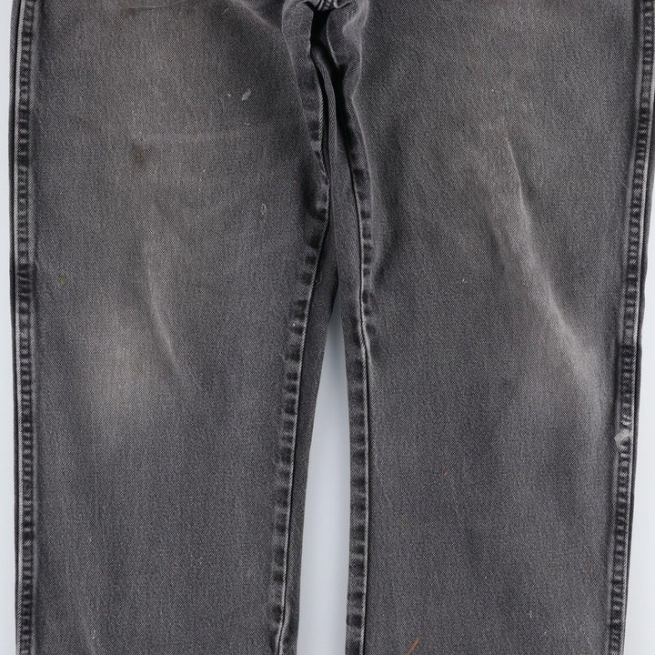 Dickies Black Denim Straight Leg Jeans, Men's Size W34 (approx.) cotton black type Vintage Second Hand