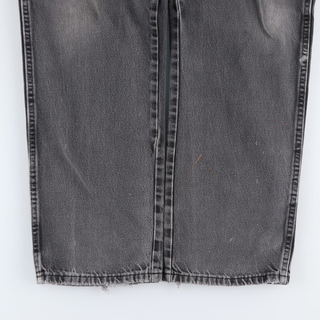 Dickies Black Denim Straight Leg Jeans, Men's Size W34 (approx.) cotton black type Vintage Second Hand