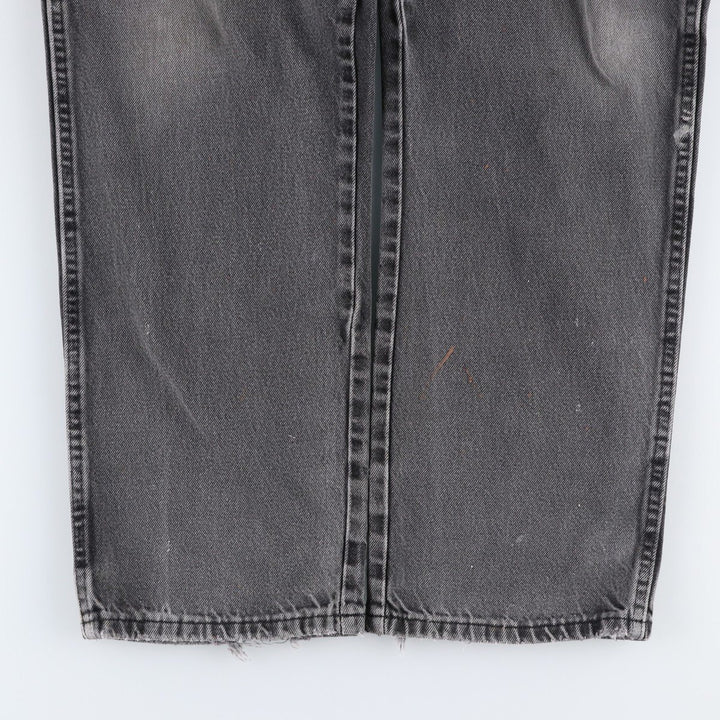 Dickies Black Denim Straight Leg Jeans, Men's Size W34 (approx.) cotton black type Vintage Second Hand